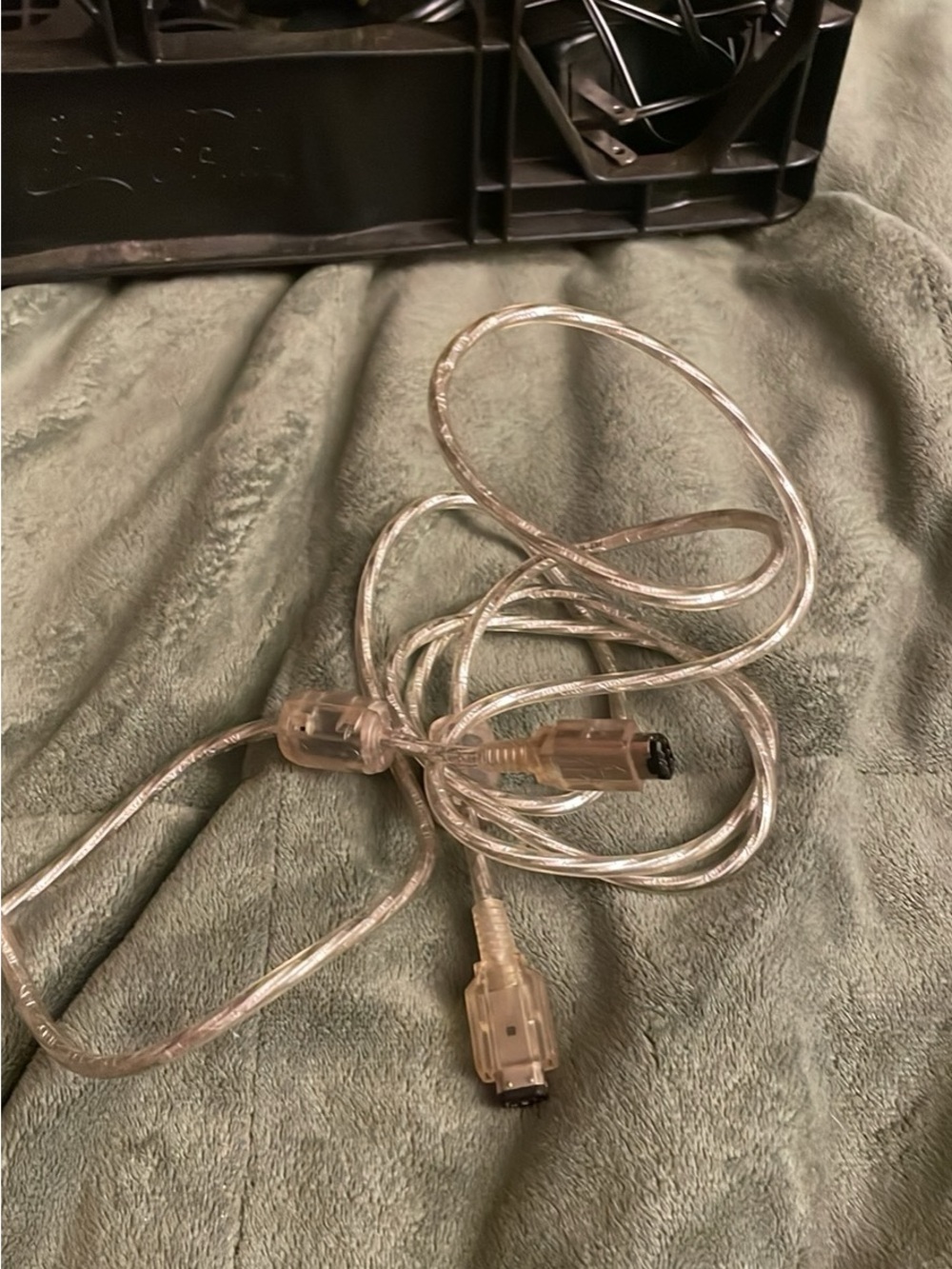 Transparent Clear AV/Controller Extension Cable for Video Game Consoles